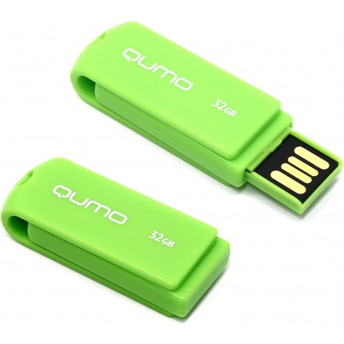 Флешка Qumo Twist Pistachio 32GB (фисташковый) 