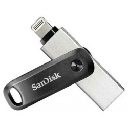 Флешка SanDisk 128GB (SDIX60N-128G-GN6NE) (черный/серебристый)