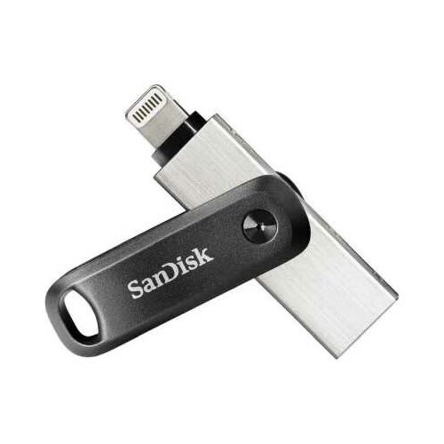 Флешка SanDisk 128GB (SDIX60N-128G-GN6NE) (черный/серебристый) 