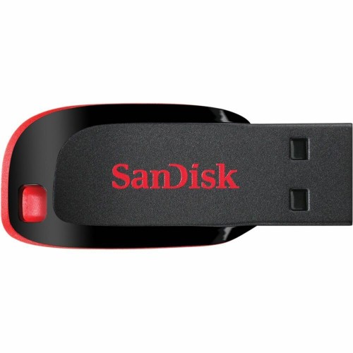Флешка SanDisk Cruzer Blade 32GB (SDCZ50-032G-B35) (черный/красный) 