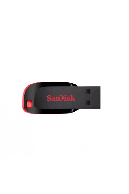 Флешка SanDisk Cruzer Blade 64GB (SDCZ50-064G-B35) (черный/красный) 
