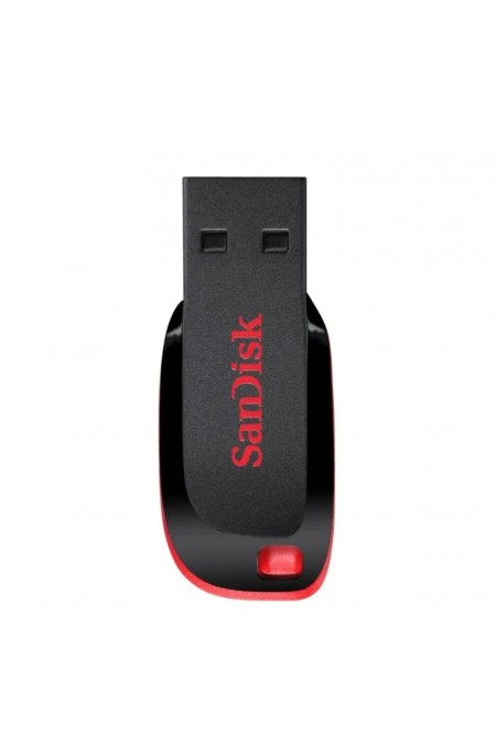 Флешка SanDisk Cruzer Blade 64GB (SDCZ50-064G-B35) (черный/красный) 2