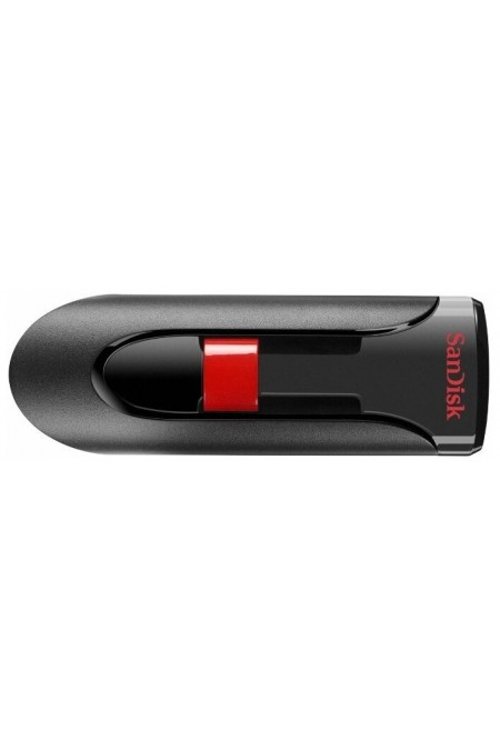 Флешка SanDisk Cruzer Glide 64GB (SDCZ60-064G-B35) (черный/красный) 1