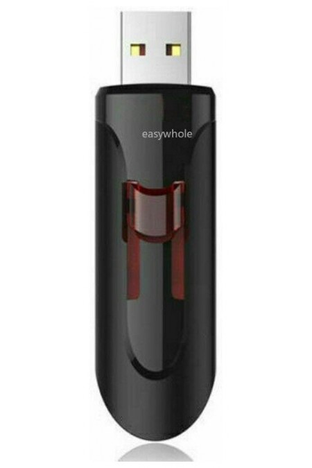Флешка SanDisk Cruzer Glide 64GB (SDCZ60-064G-B35) (черный/красный) 2