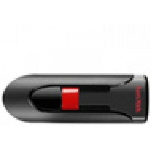 Флешка SanDisk Cruzer Glide 64GB (SDCZ60-064G-B35) (черный/красный) 3