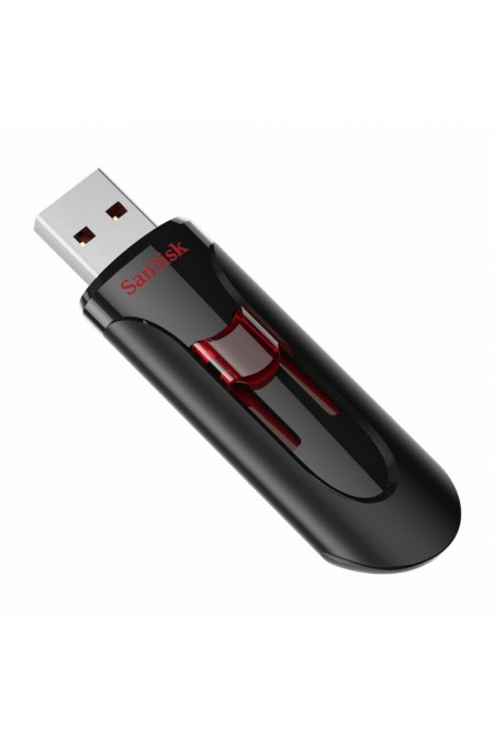 Флешка SanDisk Cruzer Glide 64GB (SDCZ600-064G-G35) (черный/красный) 
