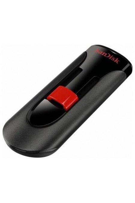Флешка SanDisk Cruzer Glide 64GB (SDCZ600-064G-G35) (черный/красный) 2