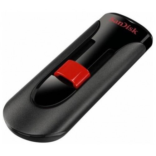 Флешка SanDisk Cruzer Glide 64GB (SDCZ600-064G-G35) (черный/красный) 4