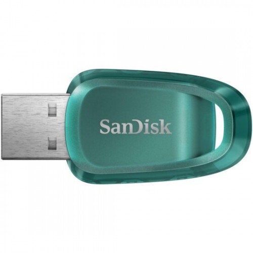 Флешка Sandisk CZ96 Ultra Eco USB 3.2 128GB (SDCZ96-128G-G46) (зеленый) 2
