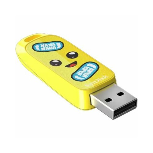 Флешка SanDisk Fortnite Peely Edition USB3.2 128GB (SDCZIF-128G-G46) (желтый) 