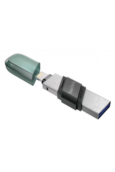 Флешка SanDisk iXpand Flip 128GB (SDIX90N-128G-GN6NE) (зеленый) 