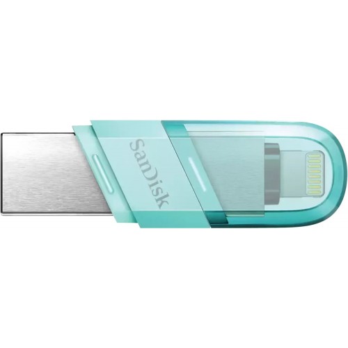 Флешка SanDisk iXpand Flip 64GB (SDIX90N-064G-GN6NK) (зеленый) 