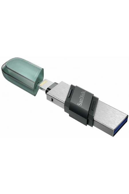 Флешка Sandisk iXpand Flip 64GB (SDIX90N-064G-GN6NN) (зеленый/серебристый) 5