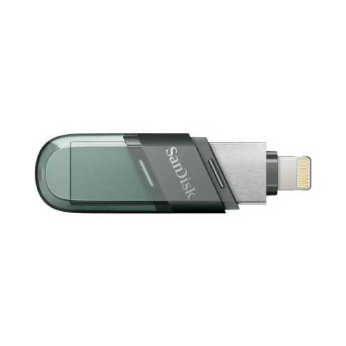 Флешка SanDisk iXpand USB 2.0/Lightning 64GB (SDIX70N-064G-GN6NN) (серебристый) 1