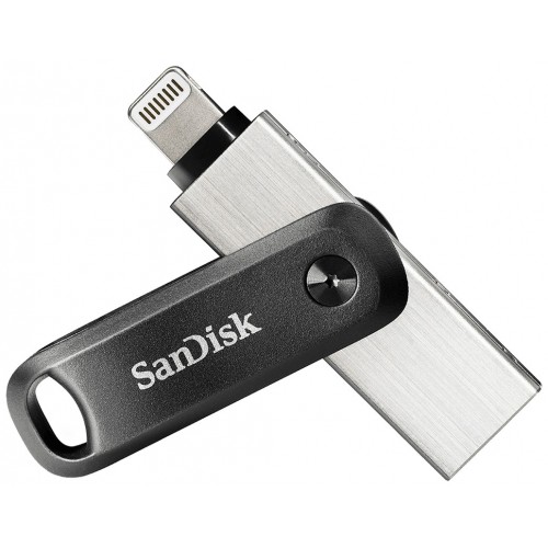 Флешка SanDisk iXpand USB 3.0/Lightning 64GB (SDIX60N-064G-GN6NN) (черный) 