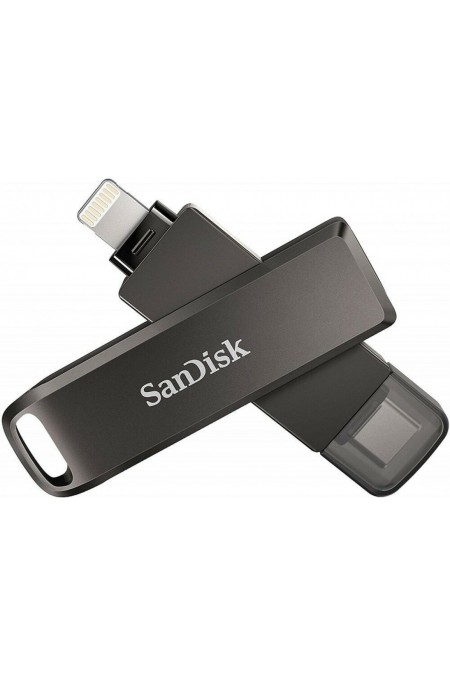 Флешка SANDISK (SDIX70N-128G-GN6NE) USB 3.2 128GB (черный) 
