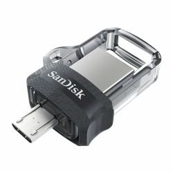 Флешка SanDisk Ultra Android Dual Drive OTG 128GB (черный)