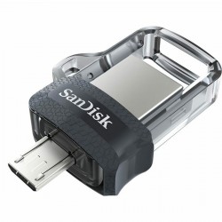 Флешка SanDisk Ultra Android Dual Drive USB 3.0 32GB (черный)