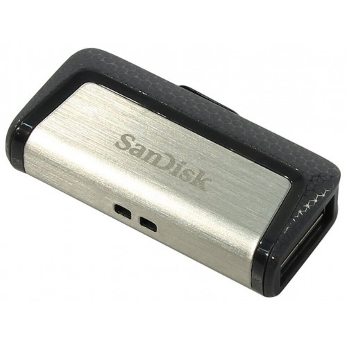 Флешка SanDisk Ultra Dual Drive USB Type-C 256GB (черный/серебристый) 2