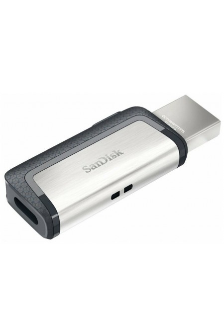 Флешка SanDisk Ultra Dual Drive USB Type-C 256GB (черный/серебристый) 3