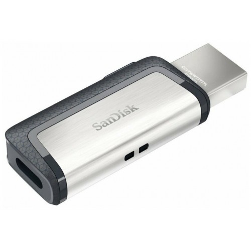 Флешка SanDisk Ultra Dual Drive USB Type-C 256GB (черный/серебристый) 3