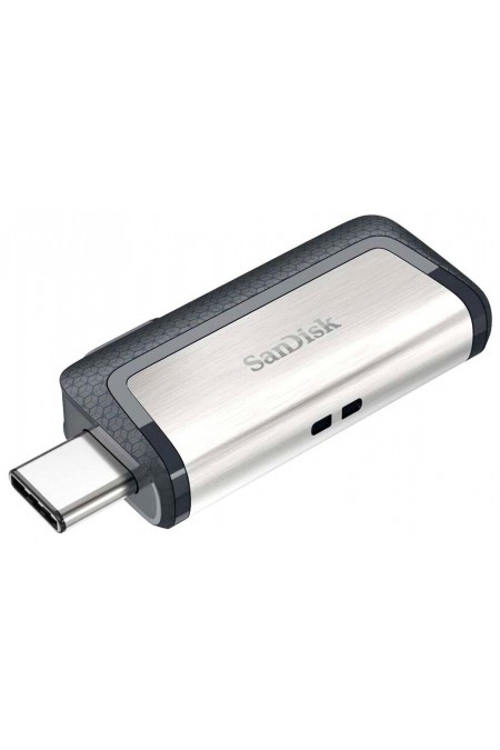 Флешка SanDisk Ultra Dual Drive USB Type-C 256GB (черный/серебристый) 