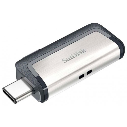 Флешка SanDisk Ultra Dual Drive USB Type-C 256GB (черный/серебристый) 7
