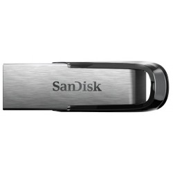 Флешка SanDisk Ultra Flair USB 3.0 64GB (SDCZ73-064G-G46) (серебристый/синий)