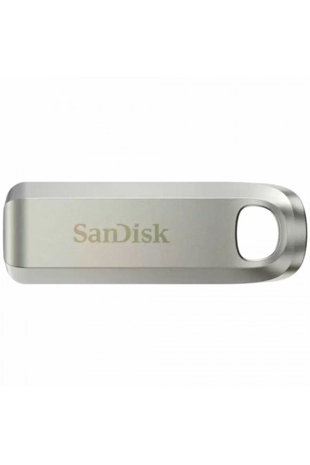 Флешка SanDisk Ultra Luxe USB Type-C 128GB (SDCZ75-128G-G46) (серебристый) 