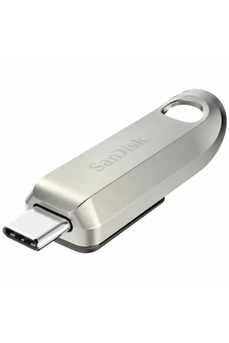 Флешка SanDisk Ultra Luxe USB Type-C 128GB (SDCZ75-128G-G46) (серебристый) 1