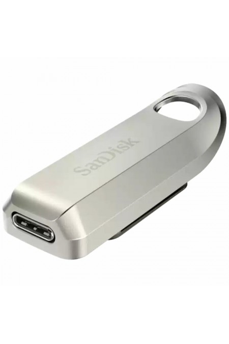 Флешка SanDisk Ultra Luxe USB Type-C 128GB (SDCZ75-128G-G46) (серебристый) 2