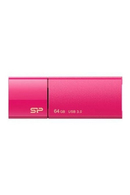 Флешка Silicon Power Blaze B05 64GB (SP064GBUF3B05V1H) (ярко-розовый) 2