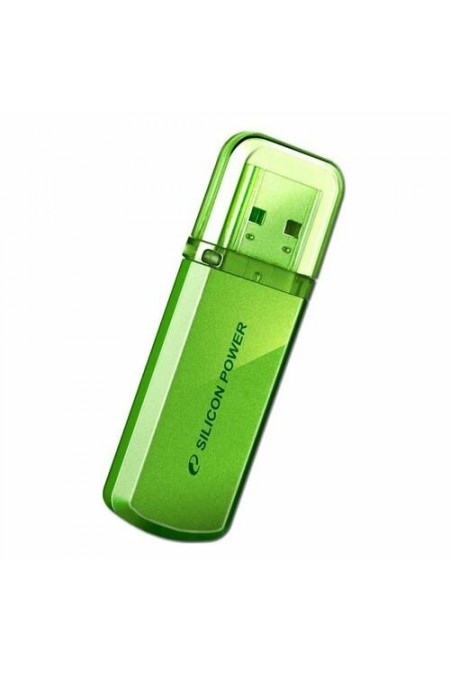 Флешка Silicon Power Helios 101 32GB (SP032GBUF2101V1N) (яблочно-зеленый) 