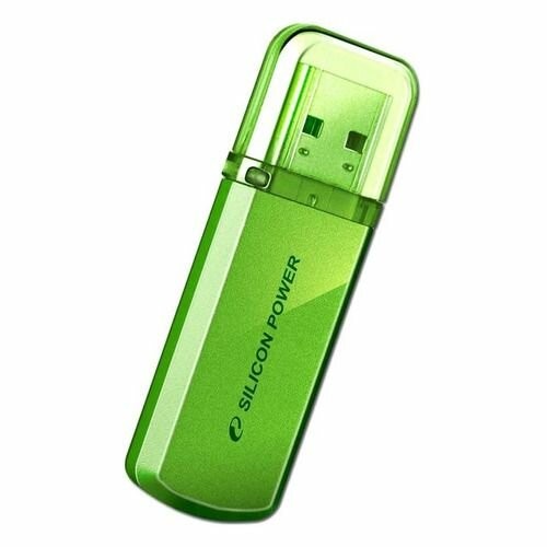 Флешка Silicon Power Helios 101 32GB (SP032GBUF2101V1N) (яблочно-зеленый) 