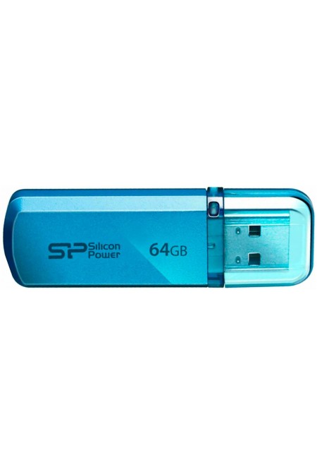 Флешка Silicon Power Helios 101 64GB (SP064GBUF2101V1B) (лазоревый) 2