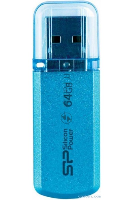 Флешка Silicon Power Helios 101 64GB (SP064GBUF2101V1B) (лазоревый) 5