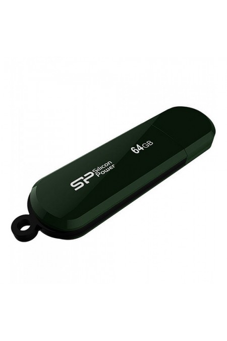Флешка Silicon Power Lux Mini 320 64GB (SP064GBUF2320V1N) (зеленый) 1