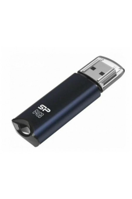 Флешка Silicon Power Marvel M02 USB 3.2 64GB (SP064GBUF3M02V1B) (синий) 2
