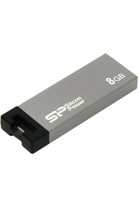 Флешка Silicon Power Touch 835 USB2.0 8GB (SP008GBUF2835V1T) (ссерый) 