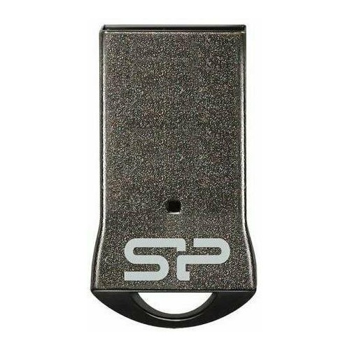 Флешка Silicon Power Touch T01 64GB (SP064GBUF2T01V1K) (черный/серебристый) 