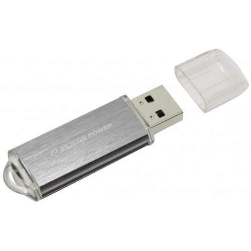 Флешка Silicon Power ULTIMA II-I 32GB (SP032GBUF2M01V1S) (серебристый) 2