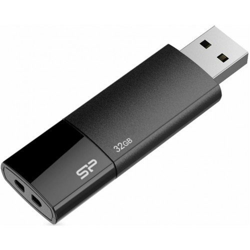 Флешка Silicon Power Ultima U05 USB 2.0 32GB (SP032GBUF2U05V1K) (черный) 