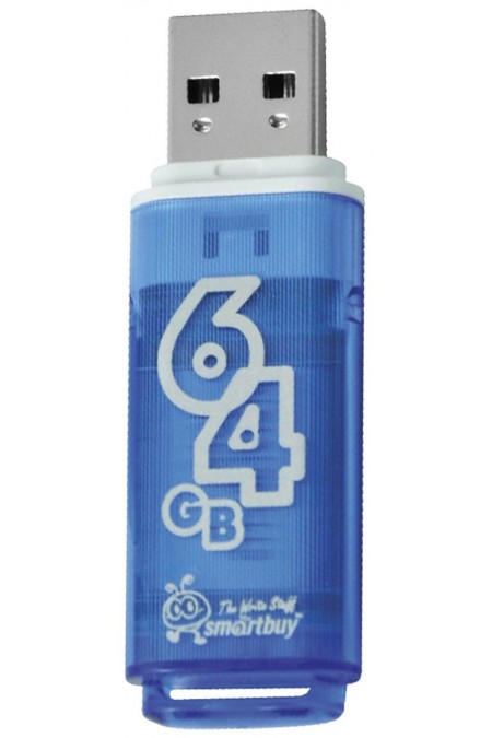 Флешка Smartbuy Click USB 2.0 64GB (SB64GBGS-B) (синий) 2