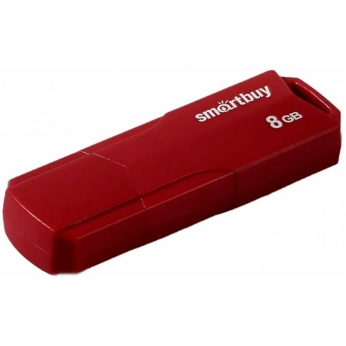 Флешка SmartBuy CLUE 8GB (SB8GBCLU-R 8GB) (красный) 2