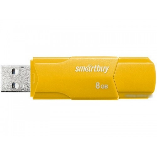 Флешка SmartBuy CLUE 8GB (SB8GBCLU-Y) (желтый) 1