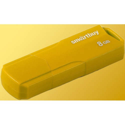 Флешка SmartBuy CLUE 8GB (SB8GBCLU-Y) (желтый) 3