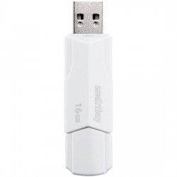 Флешка SmartBuy CLUE UFD 2.0 16GB (SB16GBCLU-W) (белый)