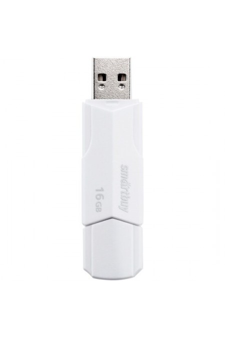 Флешка SmartBuy CLUE UFD 2.0 16GB (SB16GBCLU-W) (белый) 