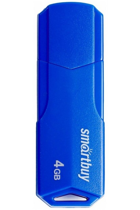 Флешка SmartBuy CLUE USB 2.0 4GB (SB4GBCLU-BU) (синий) 1