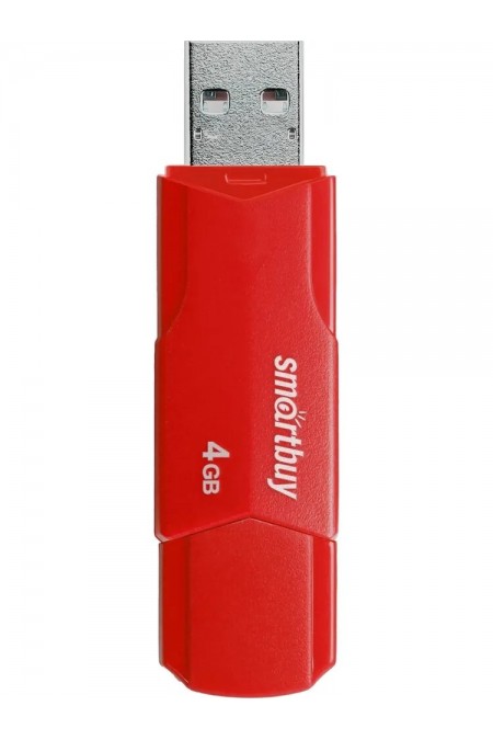 Флешка SmartBuy CLUE USB 2.0 4GB (SB4GBCLU-R) (красный) 5